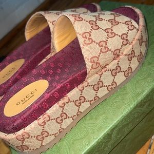 Gucci Original GG slide sandal